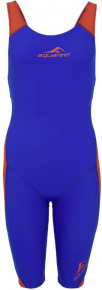 Dámské závodní plavky Aquafeel N2K Openback I-NOV Racing Blue/Orange