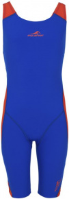 Dívčí závodní plavky Aquafeel N2K Openback I-NOV Racing Girls Blue/Orange