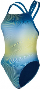 Dámské plavky Aqua Sphere Essential Open Back Multicolor/Blue