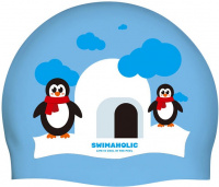 Plavecká čepice Swimaholic Christmas Penguin Cap
