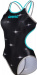 Arena Women One Swimsuit Double Cross One Back Black/Multi