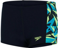 Speedo Hyper Boom Panel Aquashort Boy Black/Pool/Bright Zest Speedo Hyper Boom Panel Aquashort Boy Black/Pool/Bright Zest