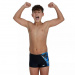 Chlapecké plavky Speedo Digital Panel Aquashort Boy Black/Pool/Chroma Blue/White