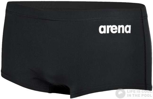 Pánské plavky Arena Team Swim Low Waist Short Solid Black