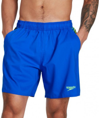 Pánské plavecké šortky Speedo Sport Panel 16 Watershort Blue Flame/Bright Zest/Black