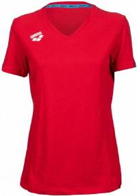 Dámské tričko Arena Women Team T-Shirt Panel Red