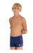 Chlapecké plavky Arena Boys Carnival Swim Short Navy/Multi