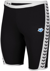 Pánské plavky Arena Icons Swim Jammer Solid Black/White