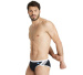 Pánské plavky Arena Icons Swim Brief Solid Black/White