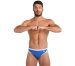 Pánské plavky Arena Icons Swim Brief Solid Royal/White