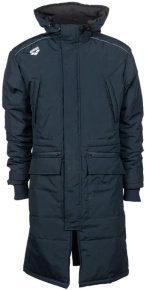 Plavecká parka Arena Team Unisex Parka Solid Navy