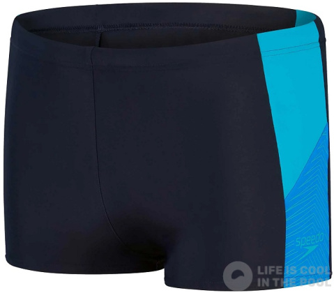 Pánské plavky Speedo Dive Aquashort True Navy/Bondi Blue/Aquarium