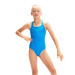 Dívčí plavky Speedo Medley Logo Medalist Girl Bondi Blue/Aquarium