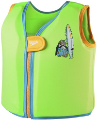 Dětská plavecká vesta Speedo Character Printed Float Vest Chima Azure Blue/Fluro Green Dětská plavecká vesta Speedo Character Printed Float Vest Chima Azure Blue/Fluro Green