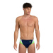 Pánské plavky Arena Swim Briefs Panel Navy/Green/White