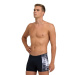 Pánské plavky Arena Overlap Swim Short Black/White Multi