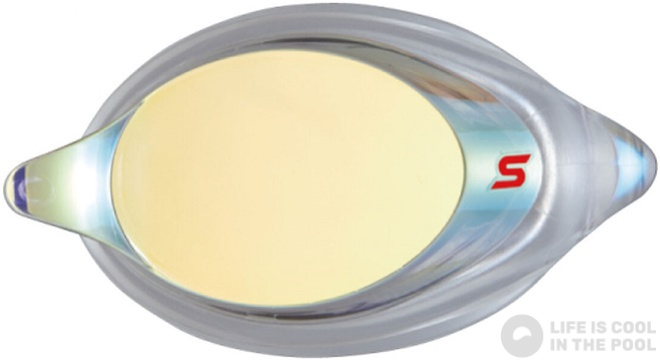 Dioptrická očnice Swans SRXCL-MPAF Mirrored Optic Lens Racing Clear/Yellow