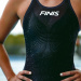Dámské závodní plavky Finis HydroX Openback Black