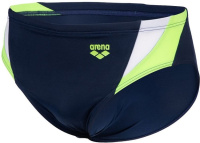 Pánské plavky Arena Swim Briefs Panel Navy/Green/White