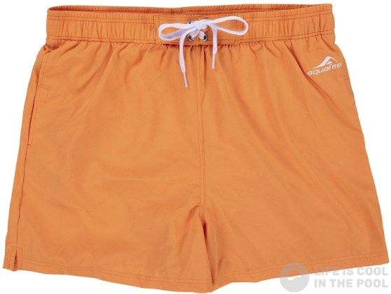 Pánské plavecké šortky Aquafeel Bermudas Orange/White