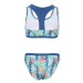 Dámské plavky Aquafeel Sea Flowers Racerback Girls Multi