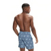 Pánské plavecké šortky Speedo Printed Leisure 18 Watershort Blue Tack/Ammonite