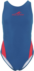 Dívčí plavky Aquafeel Racerback Girls Blue/Red