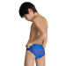 Chlapecké plavky Arena Boys Swim Brief Graphic Royal/Fluo Red