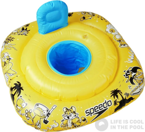 Vodní sedátko Speedo Character Swim Seat Bright Yellow/Black/Azure Blue