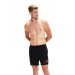 Pánské plavecké šortky Speedo Sport Logo 16 Watershort Black/Fed Red