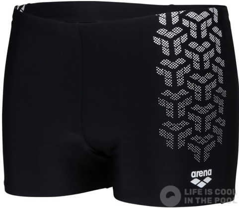 Pánské plavky Arena Kikko V Swim Short Black/White