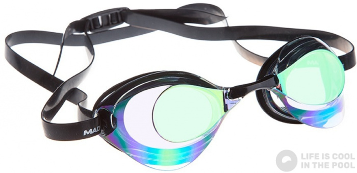 Plavecké brýle Mad Wave Turbo Racer II Rainbow