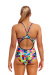 Dámské plavky Funkita On The Grid Diamond Back One Piece