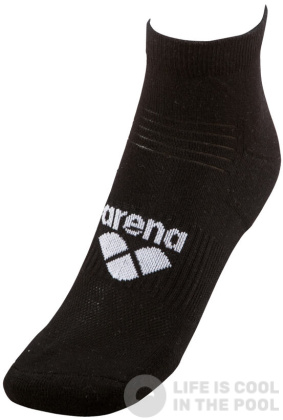 Ponožky Arena Basic Ankle Socks 2 Pack Black