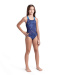 Dívčí plavky Arena Girls Galactics Swimsuit Swim Pro Back Navy/Blue River