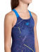 Dívčí plavky Arena Girls Galactics Swimsuit Swim Pro Back Navy/Blue River