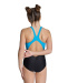 Arena Vortex Swimsuit V Back Girl Navy/Soft Green