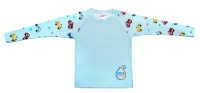 Dětské plážové UV tričko Aquakiddo UV Protection Shirt Cars
