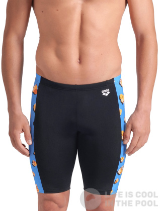 Arena Ducks Jammer Black/Turquoise Multi