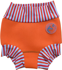 Dětské kojenecké plavky AquaKiddo Swim Nappy Neon Orange Dětské kojenecké plavky AquaKiddo Swim Nappy Neon Orange