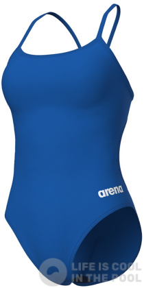 Arena Performance Solid Lace Back Royal Blue