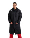 Plavecká parka Arena Team Unisex Parka Solid Black