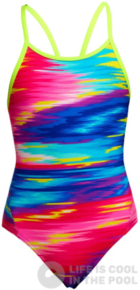 Funkita Lost Ocean Diamond Back One Piece Girls