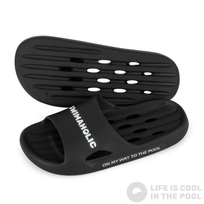 Pantofle Swimaholic Pool Slippers Black