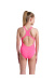 Arena Solid Swim Pro Junior Shocking Pink/River Blue