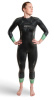Zone3 Women Terraprene Vision Wetsuit Black/Green
