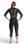 Zone3 Women Terraprene Vision Wetsuit Black/Green