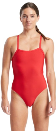 Dámské plavky Finis Openback Solid Red