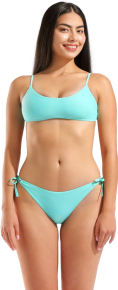 Arena Essentials Bikini Bandeau Water Blue