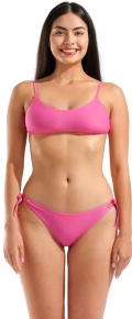 Arena Essentials Bikini Bandeau Fandago Pink